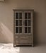 Luksa Home Collection Vitrinekast Arwin | Antique Grey | H180xB100xD40 cm