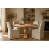 Ronde Eettafel Shao | Naturel | H78 x D140 cm