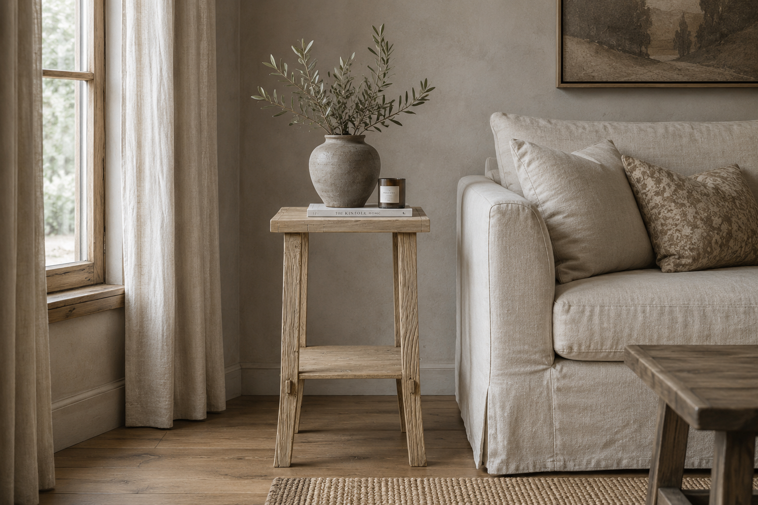 Luksa Home Collection Bijzettafel Ferran | H75 x B45 x D45 cm