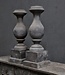 Luksa Home Collection Baluster Lux | Antique Grey | H71xB24 cm