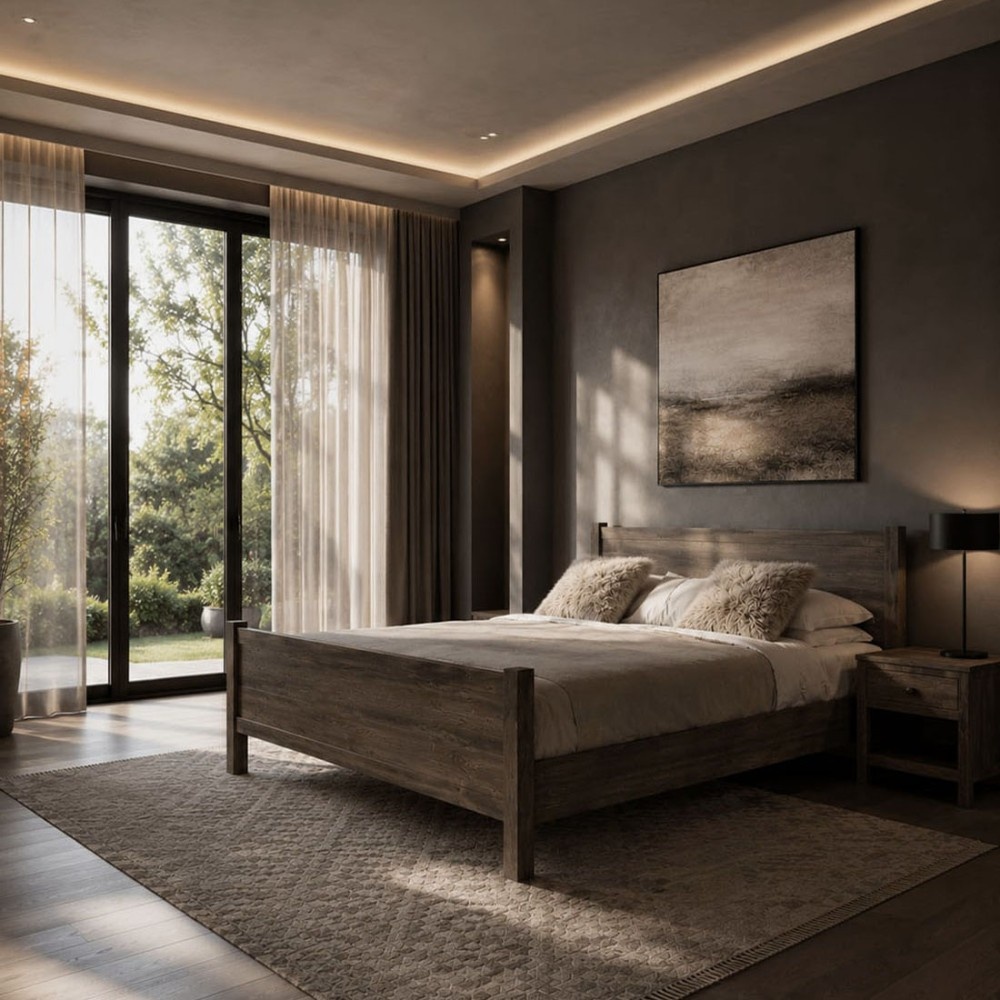 Luksa Home Collection Bed Lenn | Antique Grey | 4 Maten Verkrijgbaar!