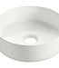 Wiesbaden Waskom Colosso Rond | Keramiek | Mat Wit | 36x12 cm