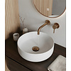 Waskom Colosso Rond | Keramiek | Mat Wit | 36x12 cm