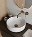 Wiesbaden Waskom Colosso Rond | Keramiek | Mat Wit | 36x12 cm
