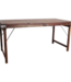 Raw Materials Amsterdam Eettafel | Opklapbaar | Bruin | H76 x B165 x D75 cm