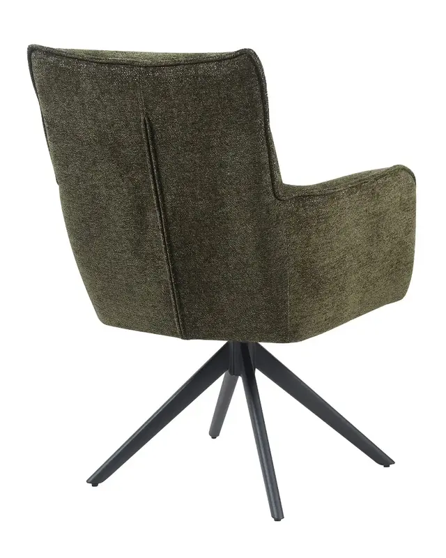 Reefs Interior Eetkamerstoel Paul | Groen | H91xB61xD65 cm