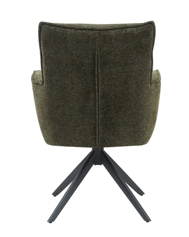 Reefs Interior Eetkamerstoel Paul | Groen | H91xB61xD65 cm