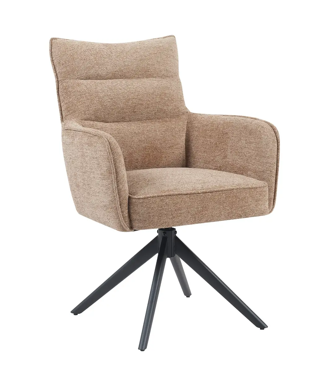 Reefs Interior Eetkamerstoel Paul | Taupe | H91xB61xD65 cm