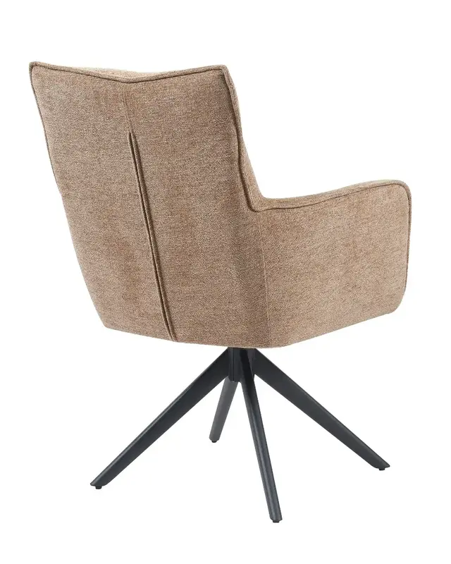 Reefs Interior Eetkamerstoel Paul | Taupe | H91xB61xD65 cm