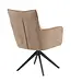 Reefs Interior Eetkamerstoel Paul | Taupe | H91xB61xD65 cm