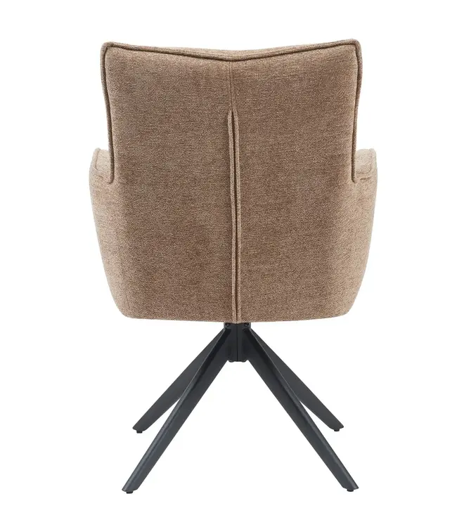 Reefs Interior Eetkamerstoel Paul | Taupe | H91xB61xD65 cm