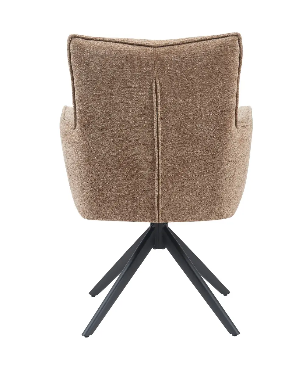 Reefs Interior Eetkamerstoel Paul | Taupe | H91xB61xD65 cm