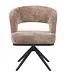 Reefs Interior Eetkamerstoel Vera | Taupe | H83xB63xD65 cm