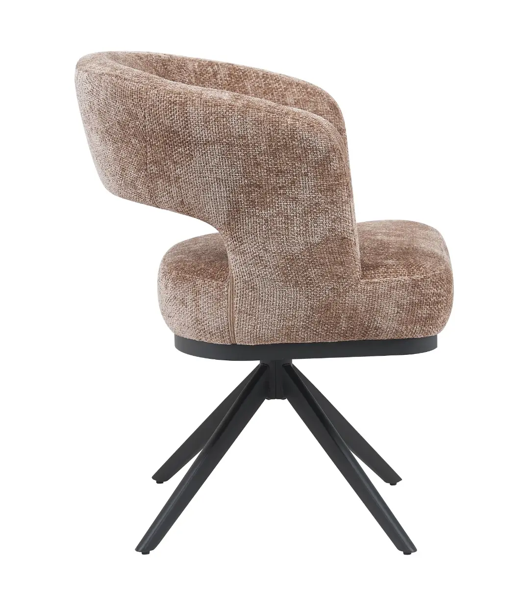 Reefs Interior Eetkamerstoel Vera | Taupe | H83xB63xD65 cm