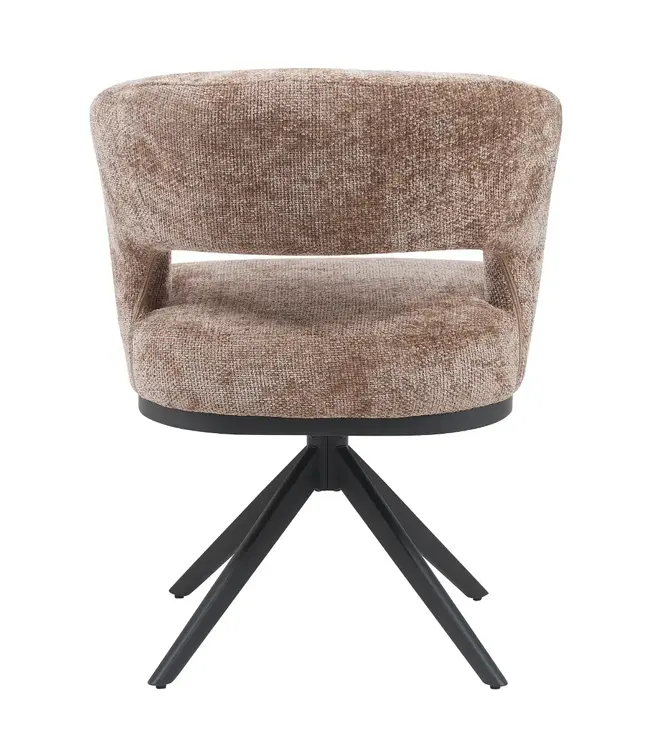 Reefs Interior Eetkamerstoel Vera | Taupe | H83xB63xD65 cm