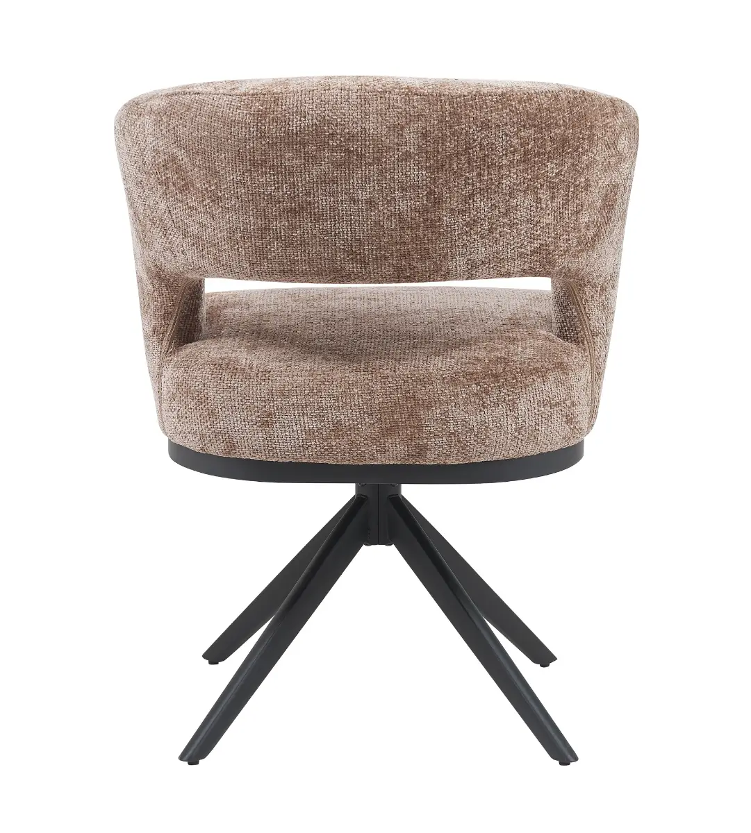 Reefs Interior Eetkamerstoel Vera | Taupe | H83xB63xD65 cm