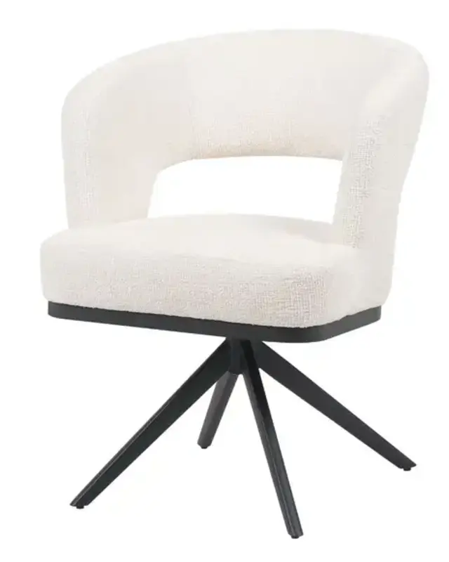Reefs Interior Eetkamerstoel Vera | Beige | H83xB63xD65 cm
