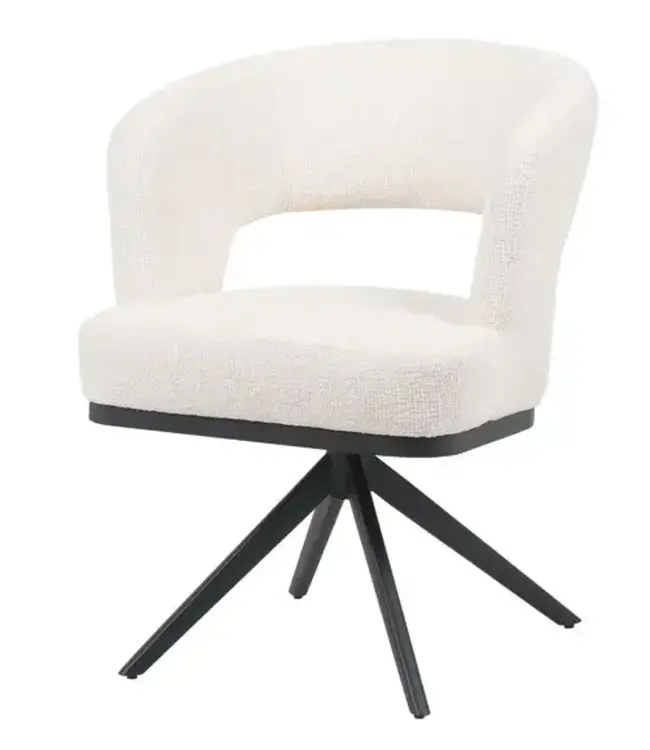 Reefs Interior Eetkamerstoel Vera | Beige | H83xB63xD65 cm