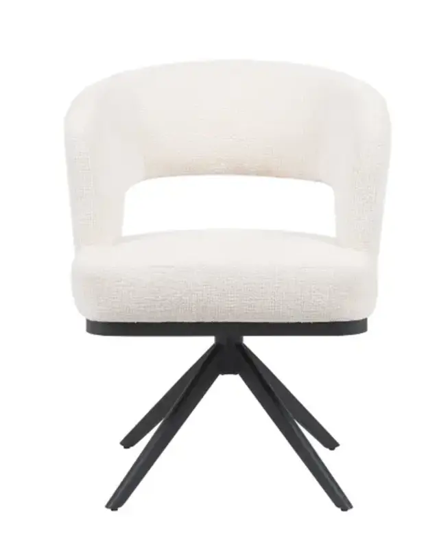 Reefs Interior Eetkamerstoel Vera | Beige | H83xB63xD65 cm