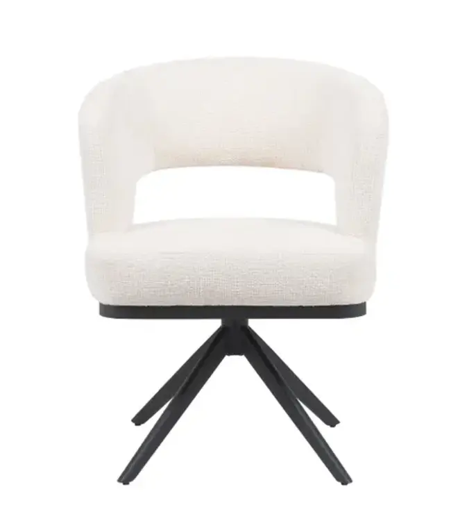Reefs Interior Eetkamerstoel Vera | Beige | H83xB63xD65 cm