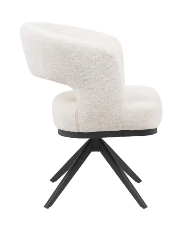 Reefs Interior Eetkamerstoel Vera | Beige | H83xB63xD65 cm