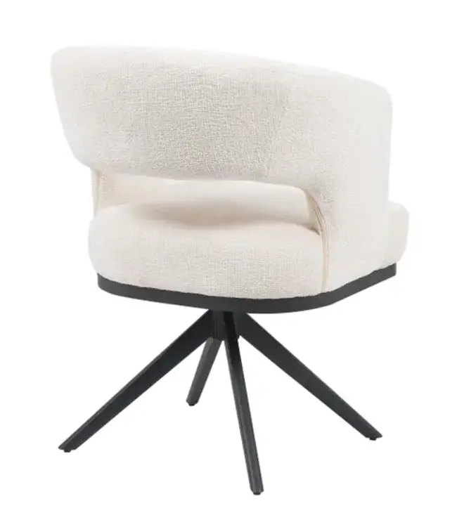 Reefs Interior Eetkamerstoel Vera | Beige | H83xB63xD65 cm