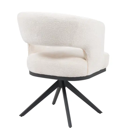 Reefs Interior Eetkamerstoel Vera | Beige | H83xB63xD65 cm