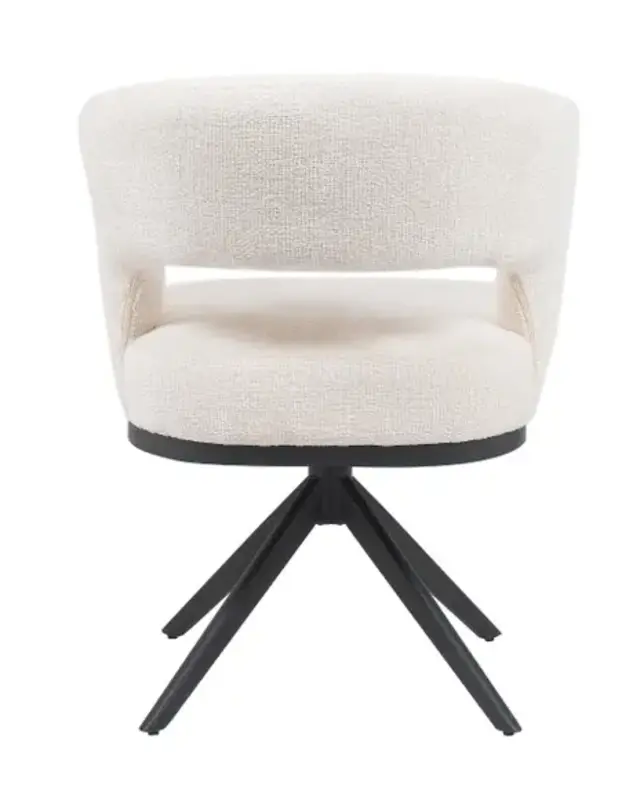 Reefs Interior Eetkamerstoel Vera | Beige | H83xB63xD65 cm