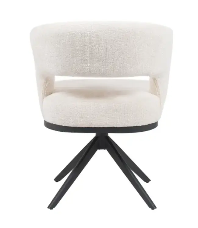 Reefs Interior Eetkamerstoel Vera | Beige | H83xB63xD65 cm