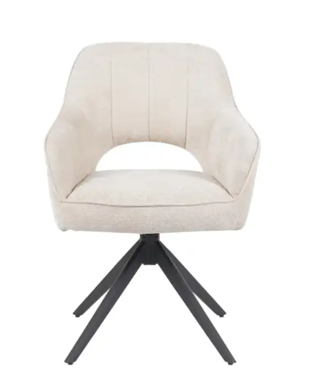 Reefs Interior Eetkamerstoel Sofie | Naturel | H86xB60xD65 cm