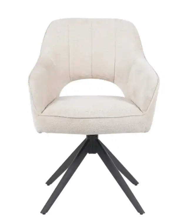 Reefs Interior Eetkamerstoel Sofie | Naturel | H86xB60xD65 cm