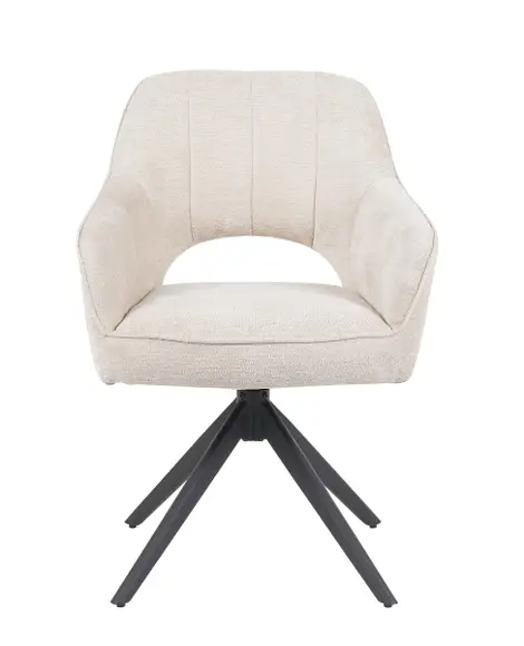 Reefs Interior Eetkamerstoel Sofie | Naturel | H86xB60xD65 cm