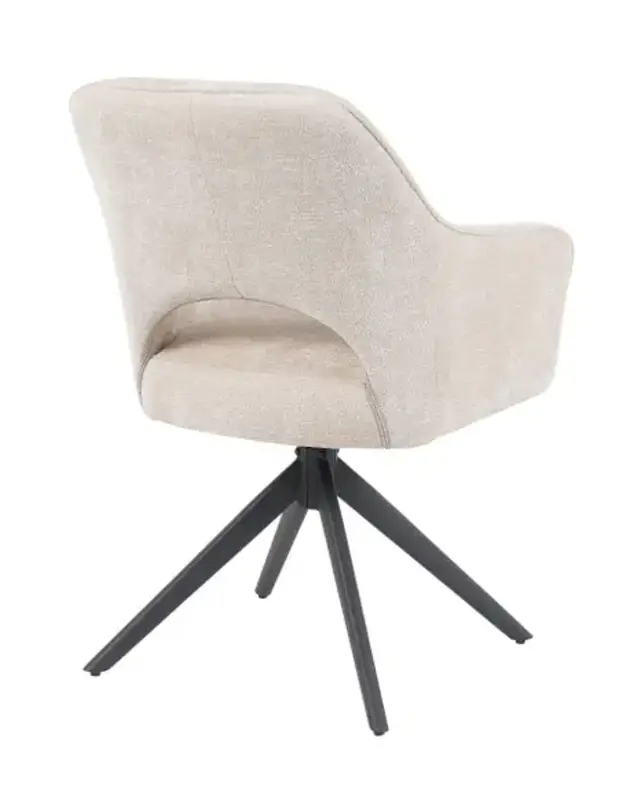 Reefs Interior Eetkamerstoel Sofie | Naturel | H86xB60xD65 cm