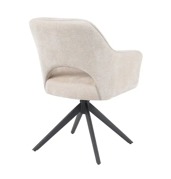 Reefs Interior Eetkamerstoel Sofie | Naturel | H86xB60xD65 cm