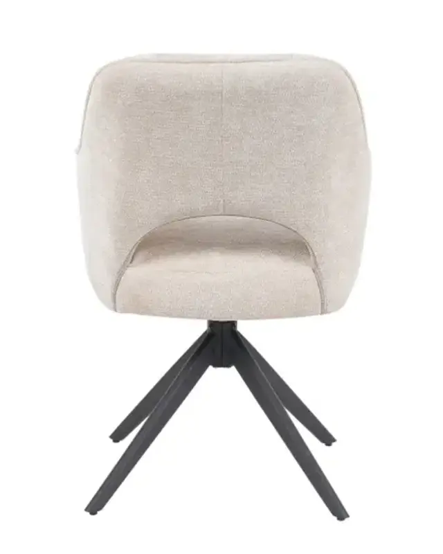Reefs Interior Eetkamerstoel Sofie | Naturel | H86xB60xD65 cm
