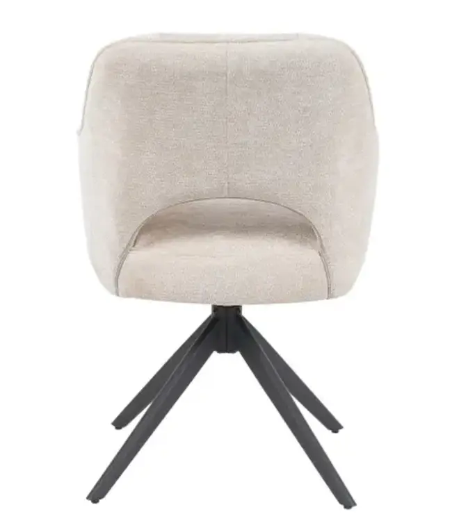 Reefs Interior Eetkamerstoel Sofie | Naturel | H86xB60xD65 cm