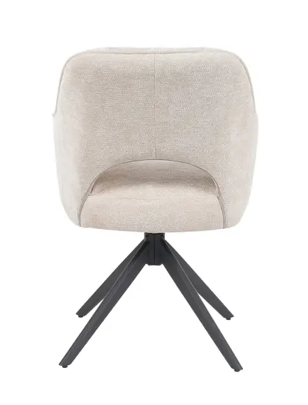 Reefs Interior Eetkamerstoel Sofie | Naturel | H86xB60xD65 cm