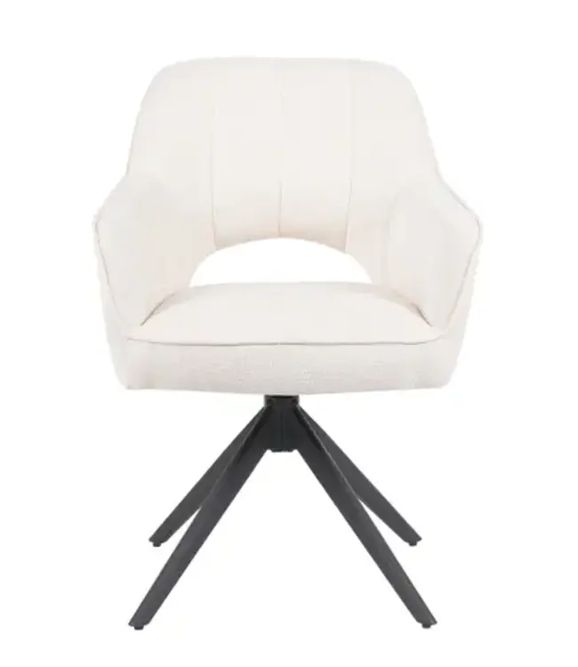 Reefs Interior Eetkamerstoel Sofie | Beige | H86xB60xD65 cm