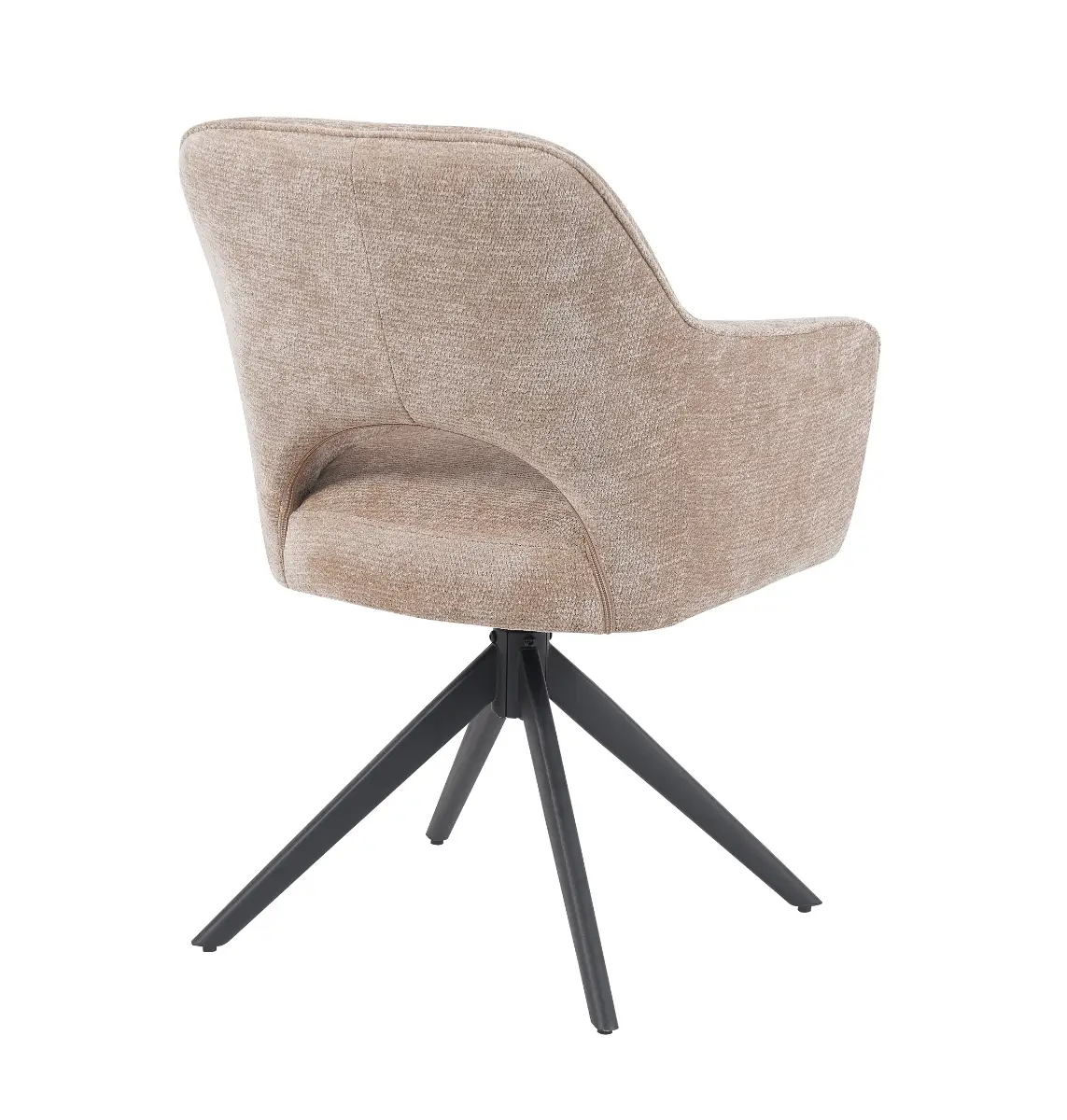 Reefs Interior Eetkamerstoel Sofie | Taupe | H86xB60xD65 cm
