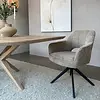 Eetkamerstoel Sofie | Taupe | H86xB60xD65 cm