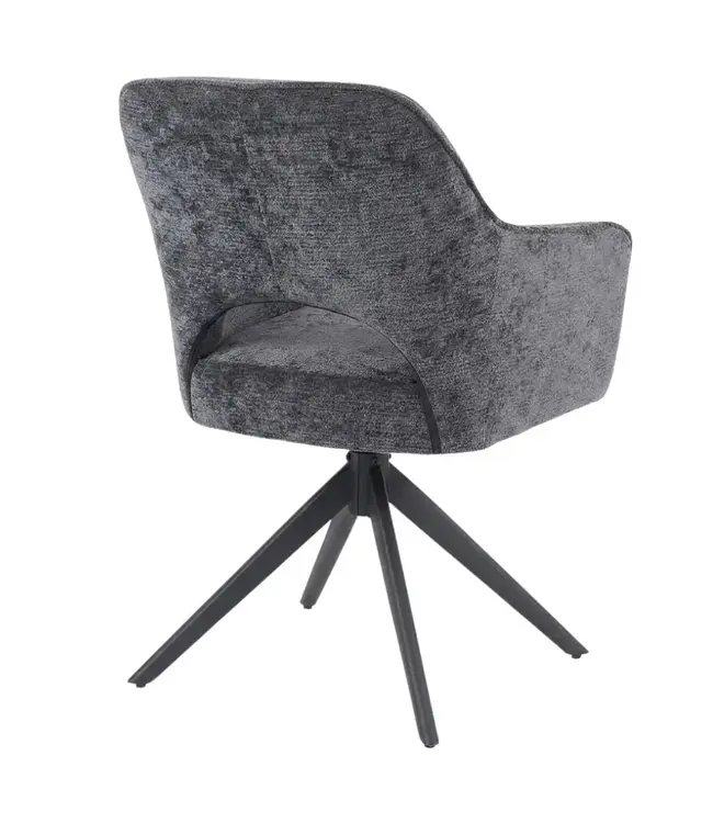 Reefs Interior Eetkamerstoel Sofie | Grijs | H86xB60xD65 cm