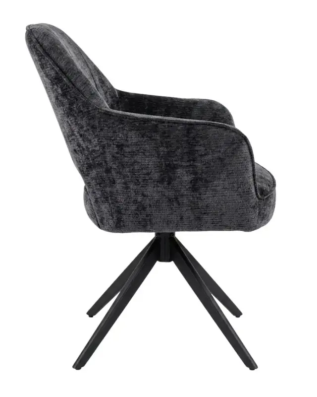 Reefs Interior Eetkamerstoel Sofie | Grijs | H86xB60xD65 cm