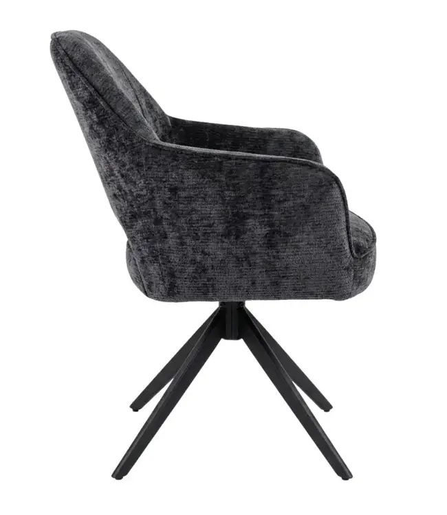Reefs Interior Eetkamerstoel Sofie | Grijs | H86xB60xD65 cm