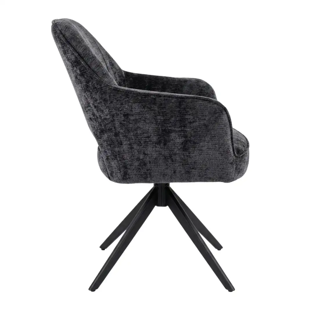 Reefs Interior Eetkamerstoel Sofie | Grijs | H86xB60xD65 cm