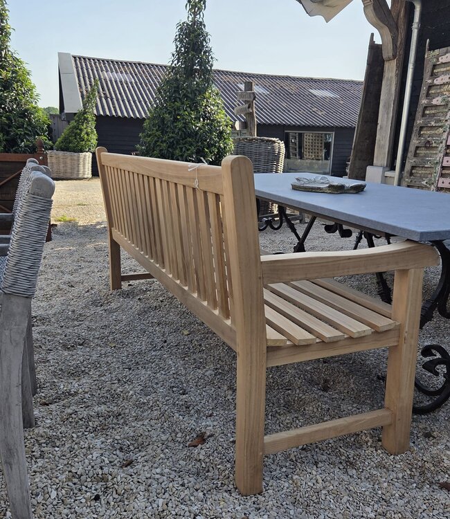 Rene Houtman Tuinbank | Teakhout | H92 x B200 x D66 cm