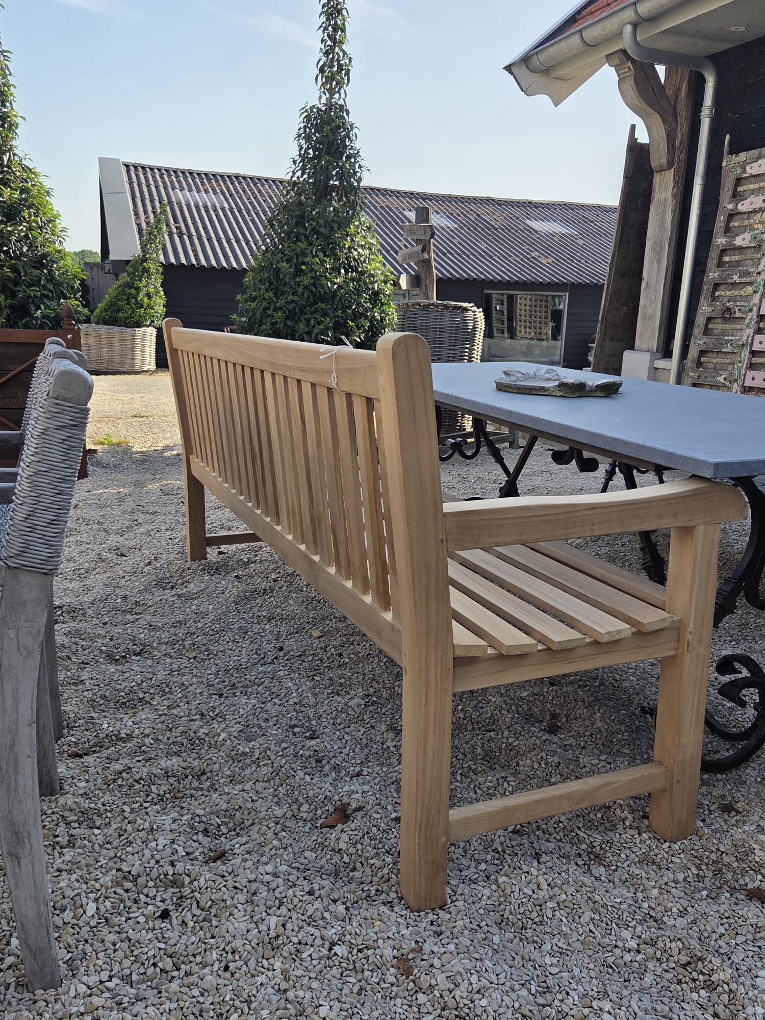 Rene Houtman Tuinbank | Teakhout | H92 x B200 x D66 cm