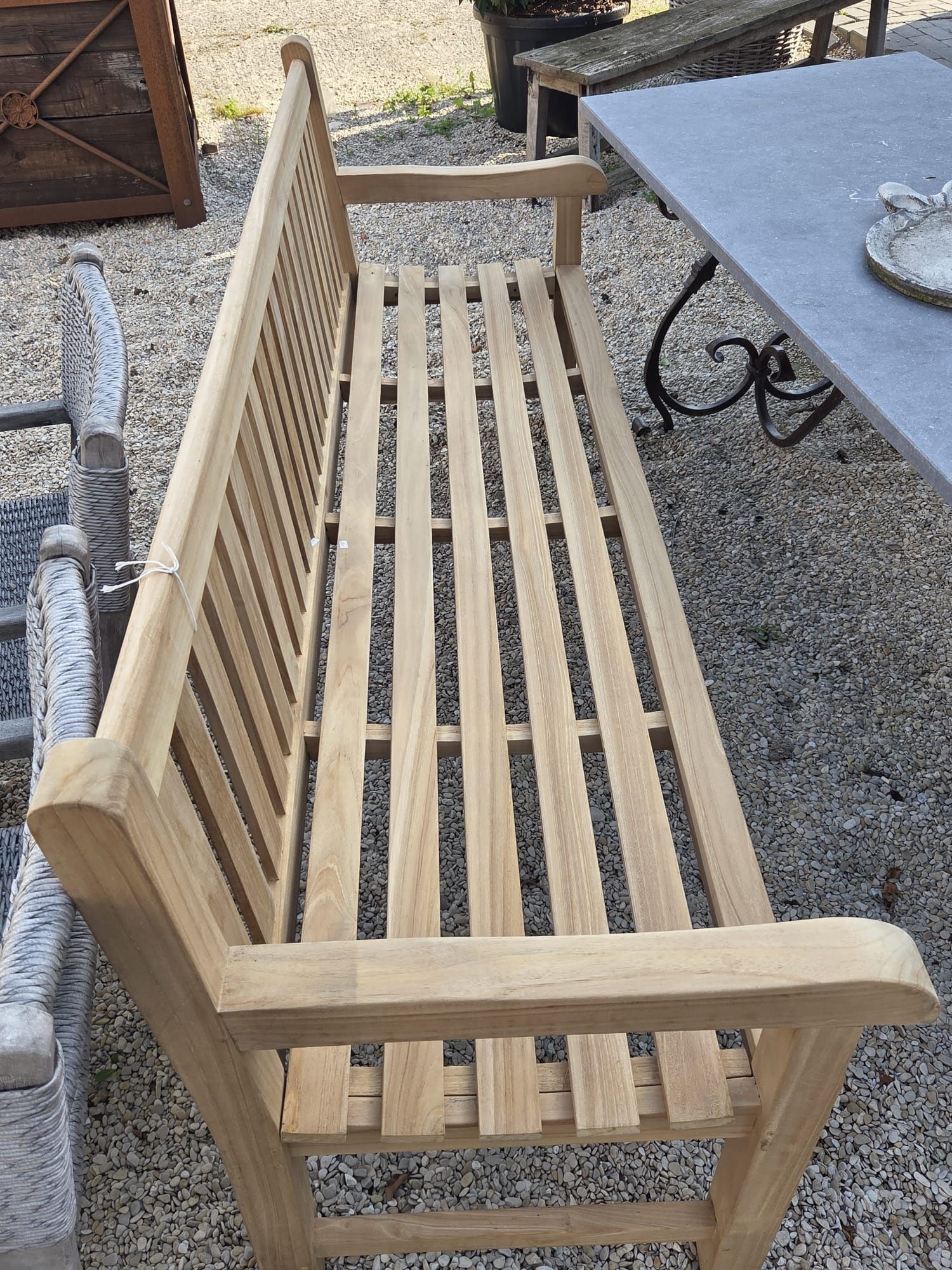 Rene Houtman Tuinbank | Teakhout | H92 x B200 x D66 cm