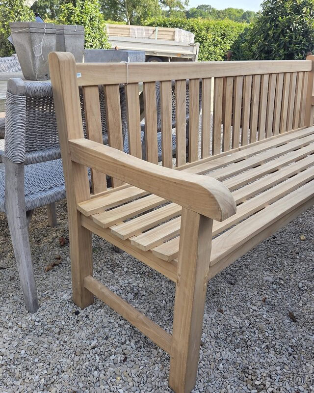 Rene Houtman Tuinbank | Teakhout | H92 x B200 x D66 cm