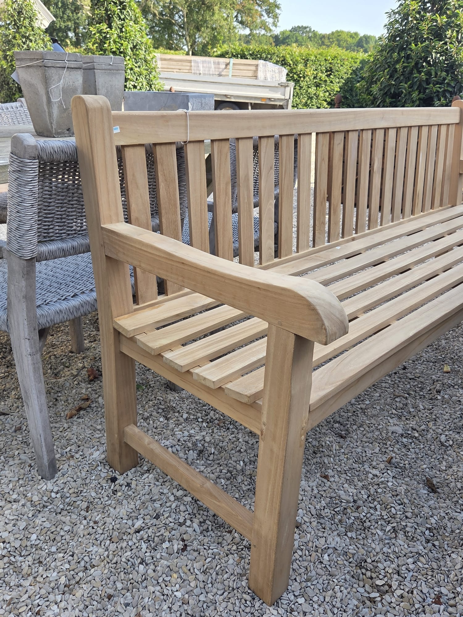 Rene Houtman Tuinbank | Teakhout | H92 x B200 x D66 cm