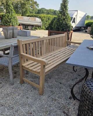 Rene Houtman Tuinbank | Teakhout | H92 x B200 x D66 cm